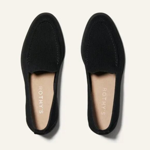 Rothy's Onyx Black Lug Loafer - Size 7.5 - Picture 2 of 5